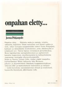 Onpahan eletty...