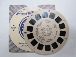 View-Master 101 Rocky Mountain National Park I, Colorado, USA -reel / kuvakiekko