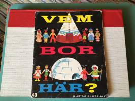 Lastenkirja Vem bor här?