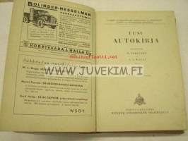 Uusi Autokirja v. 1945 painos (sisältää 40 sivua puu- ja hiilikaasuttimista)