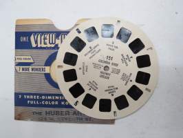 View-Master 151 Columbia River Highway, Oregon, USA -reel / kuvakiekko