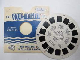 View-Master 164 Cypress Gardens, Florida, USA -reel / kuvakiekko