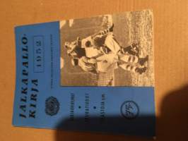 Jalkapallokirja 1952 - Suomen Palloliiton virallinen julkaisu