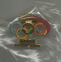 Athens 2004 / Qatar  olympia pinssi - pinssi rintamerkki / avaamaton pakkaus