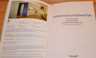 Storstadslägenheter - Byleilgheter, bylejligheder, kaupunkihuoneistoja