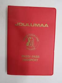 Joulumaa - Santa Claus Land Finland - Passi - Pass - Passport nr 16909 -Joulumaan kannatustuote, alennuksia ym. listatuista hotelleista - matkailukohteista ym.