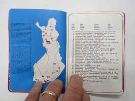 Joulumaa - Santa Claus Land Finland - Passi - Pass - Passport nr 16909 -Joulumaan kannatustuote, alennuksia ym. listatuista hotelleista - matkailukohteista ym.