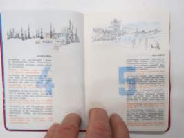 Joulumaa - Santa Claus Land Finland - Passi - Pass - Passport nr 16909 -Joulumaan kannatustuote, alennuksia ym. listatuista hotelleista - matkailukohteista ym.