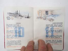 Joulumaa - Santa Claus Land Finland - Passi - Pass - Passport nr 16909 -Joulumaan kannatustuote, alennuksia ym. listatuista hotelleista - matkailukohteista ym.