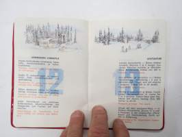 Joulumaa - Santa Claus Land Finland - Passi - Pass - Passport nr 16909 -Joulumaan kannatustuote, alennuksia ym. listatuista hotelleista - matkailukohteista ym.