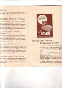 Dagro - liemet, vihannekset, kastikkeet (sisältää ruokaohjeita)