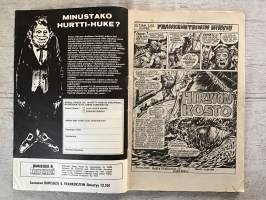 Sarjakuvalehti: Ihmissusi ja Frankenstein 3/1973