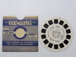 View-Master 251 Carlsbad Caverns National Park I, New Mexico, USA -reel / kuvakiekko