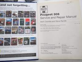 Peugeot 306 1993 to 20002 (K to 02 registration) Petrol &amp; Diesel - Haynes Service and Repair Manual -korjausopas, englanninkielinen