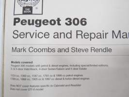 Peugeot 306 1993 to 20002 (K to 02 registration) Petrol &amp; Diesel - Haynes Service and Repair Manual -korjausopas, englanninkielinen