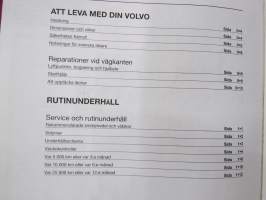 Volvo 240, 242, 244 &amp; 245 1974 till 1993 Haynes Gör-Det-Själv handbok -korjausohjekirja, ruotsinkielinen