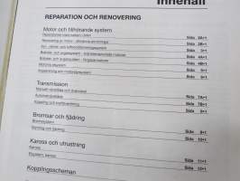 Volvo 240, 242, 244 &amp; 245 1974 till 1993 Haynes Gör-Det-Själv handbok -korjausohjekirja, ruotsinkielinen
