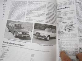 Volvo 240, 242, 244 &amp; 245 1974 till 1993 Haynes Gör-Det-Själv handbok -korjausohjekirja, ruotsinkielinen
