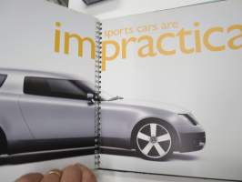 Saab 9X -lehdistön lanseerauskansio, CD-levy puuttuu