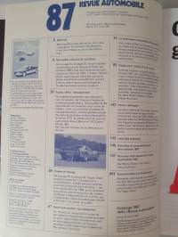Automobil Revue - 1987 Katalog der Automobil Revue
