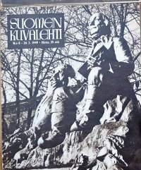 Suomen KuvalehAaro 1949 nr 8 Kansalliskirjasto, mitä tapahtuu Ahvenanmaalla, Toivo Talvi etsaussarja