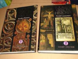 Suomen Kirkon historia 1. osa Keskiaika ja uskonpuhdistuksen aika 2. osa Vuodet 1953-1808 3. osa Autonomian kausi 4. osa Sortovuosista nykypäiviin 1900-1990