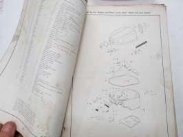 Chrysler Outboard 6 hp parts catalog / perämoottori varaosaluettelo, englanninkielinen