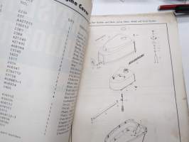 Chrysler Outboard 5 hp parts catalog / perämoottori varaosaluettelo, englanninkielinen