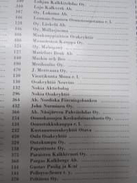 Trade and industry of Finland in word and pictures / Suomen talouselämää sanoin ja kuvin / Finlands näringsliv i ord och bild / Das Wirtschaftleben Finlands in
