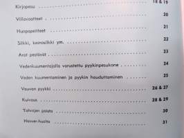 Hoover pesuopas - pyykinpesu sähkökäyttöisellä Hoover-pyykinpesukoneella -käyttöohjekirja