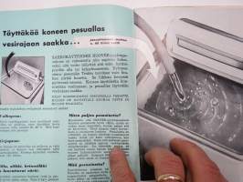 Hoover pesuopas - pyykinpesu sähkökäyttöisellä Hoover-pyykinpesukoneella -käyttöohjekirja
