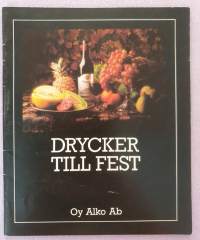 Drycker till fest