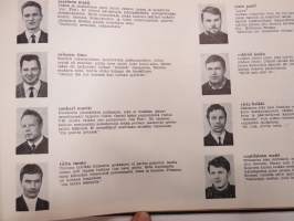 Lahden Teknillinen Oppilaitos 1970 arkkitehdit, insinöörit, levyteknikot, puuteknikot, rakennusmestarit -vuosikirja, matrikkelit valmistuneista valokuvineen