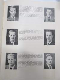 Turun Teknillinen Opisto I kurssi 1945-1947 - Kurssijulkaisu-vuosikirja, matrikkelitiedot valmistuneista valokuvineen