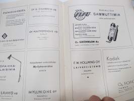 Turun Teknillinen Opisto I kurssi 1945-1947 - Kurssijulkaisu-vuosikirja, matrikkelitiedot valmistuneista valokuvineen