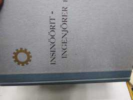 Insinöörit - Ingenjörer 1957 Tampereen Teknillinen Opisto - Tekniska Läroverket, Helsingin Teknillinen Opisto - Turun Teknillinen Opisto, - Kurssijulkaisu-vuosikirja