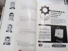 Helsingin Teknillinen Opisto, Insinöörit 1963 - Kurssijulkaisu-vuosikirja, matrikkelitiedot valmistuneista valokuvineen