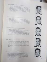 Helsingin Teknillinen Opisto, Insinöörit 1963 - Kurssijulkaisu-vuosikirja, matrikkelitiedot valmistuneista valokuvineen