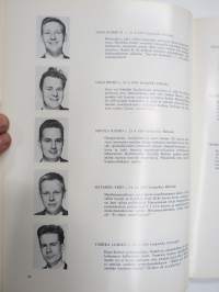 Helsingin Teknillinen Opisto, Insinöörit 1963 - Kurssijulkaisu-vuosikirja, matrikkelitiedot valmistuneista valokuvineen