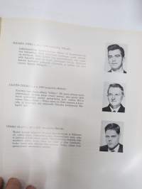Helsingin Teknillinen Opisto, Insinöörit 1963 - Kurssijulkaisu-vuosikirja, matrikkelitiedot valmistuneista valokuvineen