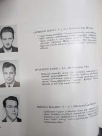 Helsingin Teknillinen Opisto, Insinöörit 1963 - Kurssijulkaisu-vuosikirja, matrikkelitiedot valmistuneista valokuvineen