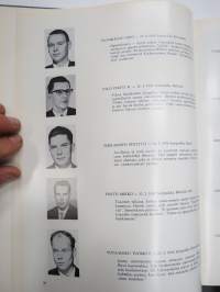 Helsingin Teknillinen Opisto, Insinöörit 1963 - Kurssijulkaisu-vuosikirja, matrikkelitiedot valmistuneista valokuvineen