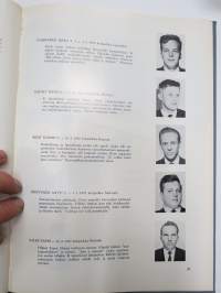 Helsingin Teknillinen Opisto, Insinöörit 1963 - Kurssijulkaisu-vuosikirja, matrikkelitiedot valmistuneista valokuvineen