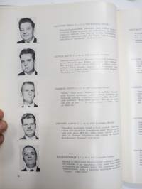 Helsingin Teknillinen Opisto, Insinöörit 1963 - Kurssijulkaisu-vuosikirja, matrikkelitiedot valmistuneista valokuvineen