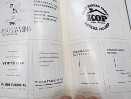 Helsingin Teknillinen Opisto, Insinöörit 1963 - Kurssijulkaisu-vuosikirja, matrikkelitiedot valmistuneista valokuvineen