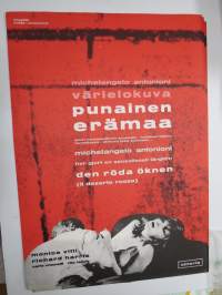 Punainen erämaa / Il deserto rosso -elokuvajuliste / movie poster / Ohjaus Michelangelo Antonioni, pääosissa Monica Vitti, Richard Harris