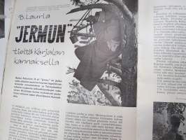 Kansa Taisteli 1958 nr 9, sis. mm. seur. artikkelit / kuvat; O. Venesoja - Vaasenista Petäjäselkään, U.E. Moisala - Tornion motissa ja Rovaniemen tiellä