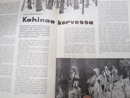 Kansa Taisteli 1958 nr 9, sis. mm. seur. artikkelit / kuvat; O. Venesoja - Vaasenista Petäjäselkään, U.E. Moisala - Tornion motissa ja Rovaniemen tiellä