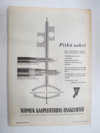 Kansa Taisteli 1959 nr 4, sis. mm. seur. artikkelit; Veikko Moilanen - Myö ei lähetä tappelematta, U.A. Ottonen - Teikarinsaarta valtaamassa elokuussa 1941 II,