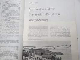 Kansa Taisteli 1959 nr 6-7, sis. mm. seur. artikkelit; Toivo Korhonen - Rukajärveltä v. 1943 alkanut sissiretki päättyi Helsingissä Maneesikadulla v. 1947,